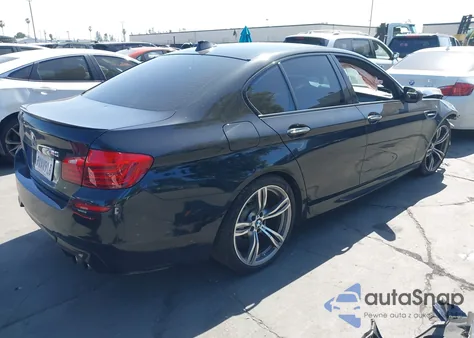 2015 BMW M5 from USA, damaged, VIN WBSFV9C51FD594311